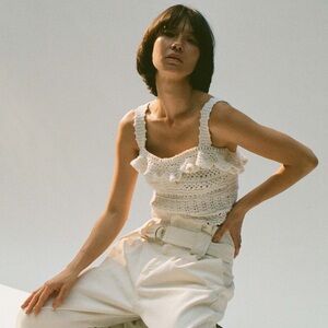 NWT Sea Rylee Crochet Crop Top